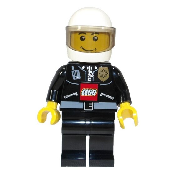 LEGO Police figure LED 8" tall flashlight AAA batteries NOT INCLUDED - Picture 2 of 4